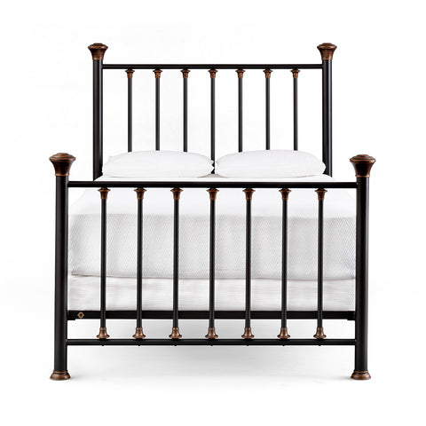 Urban Farmhouse Iron Bed